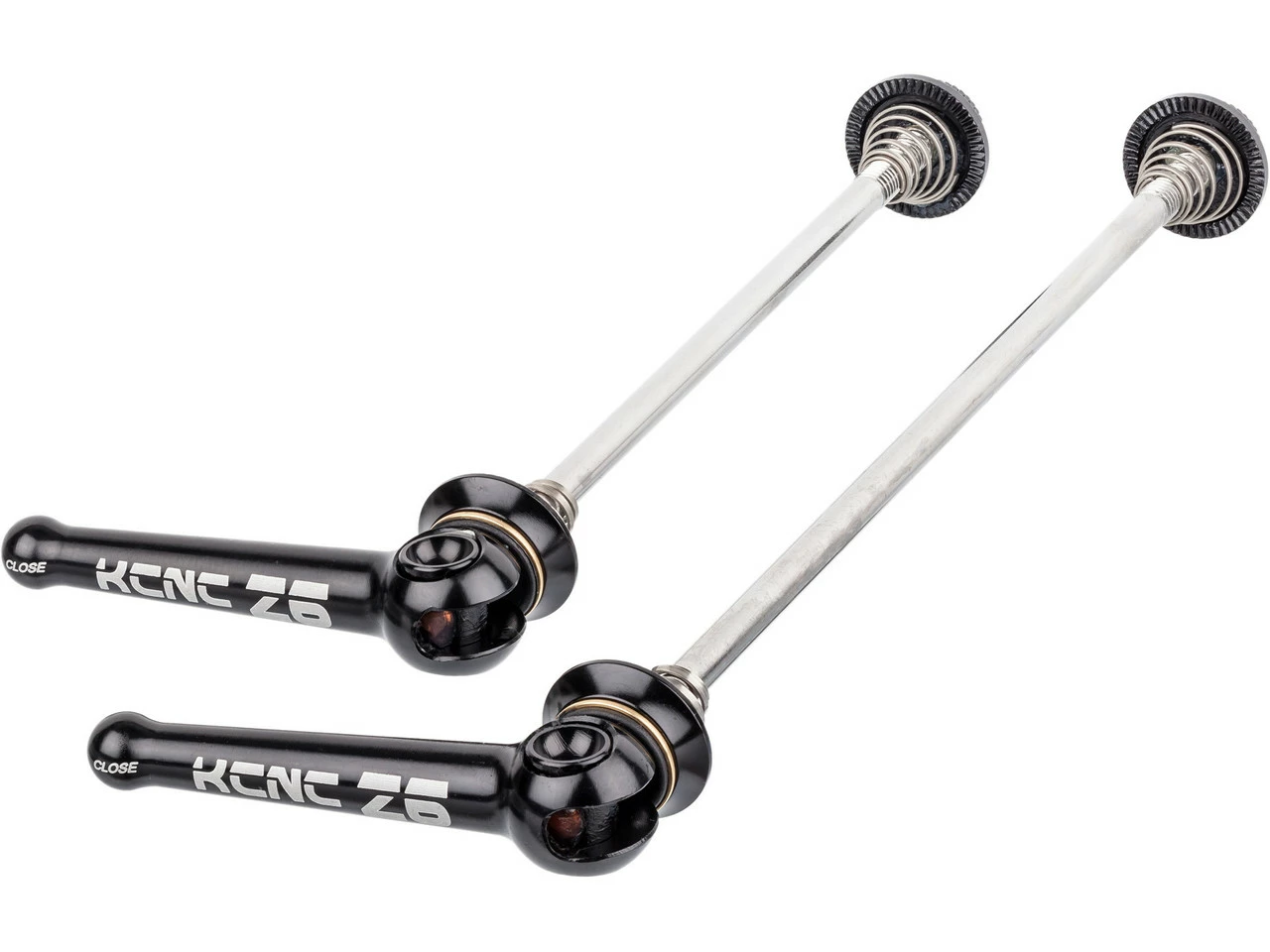 Kcnc Set De Serrages Rapides De Moyeu Z6 KQR Inox MTB