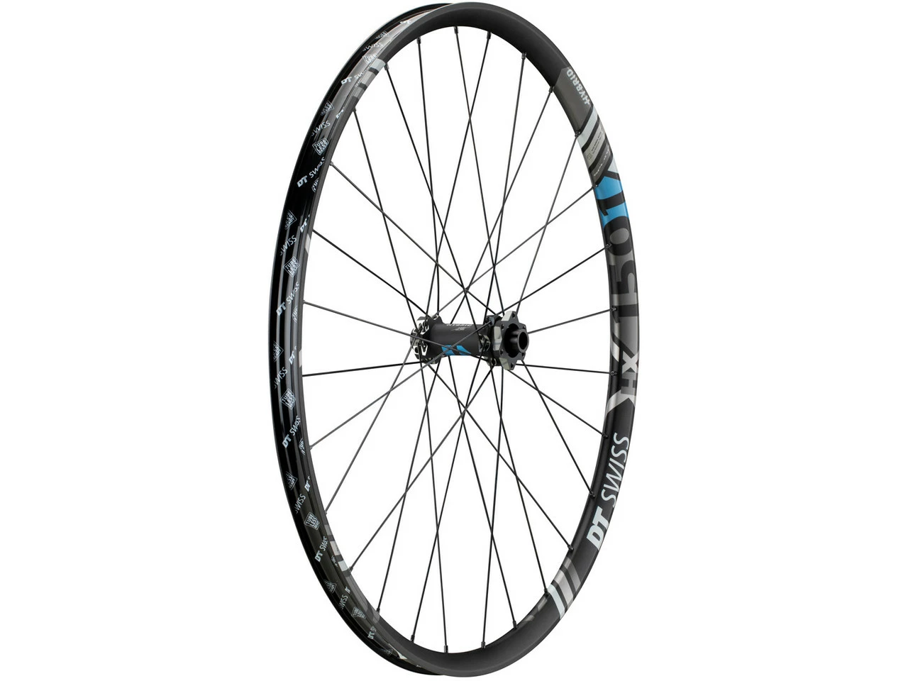 Dt-swiss Roue HX 1501 SPLINE 25 Boost Disc 6 Trous Hybrid 27,5"