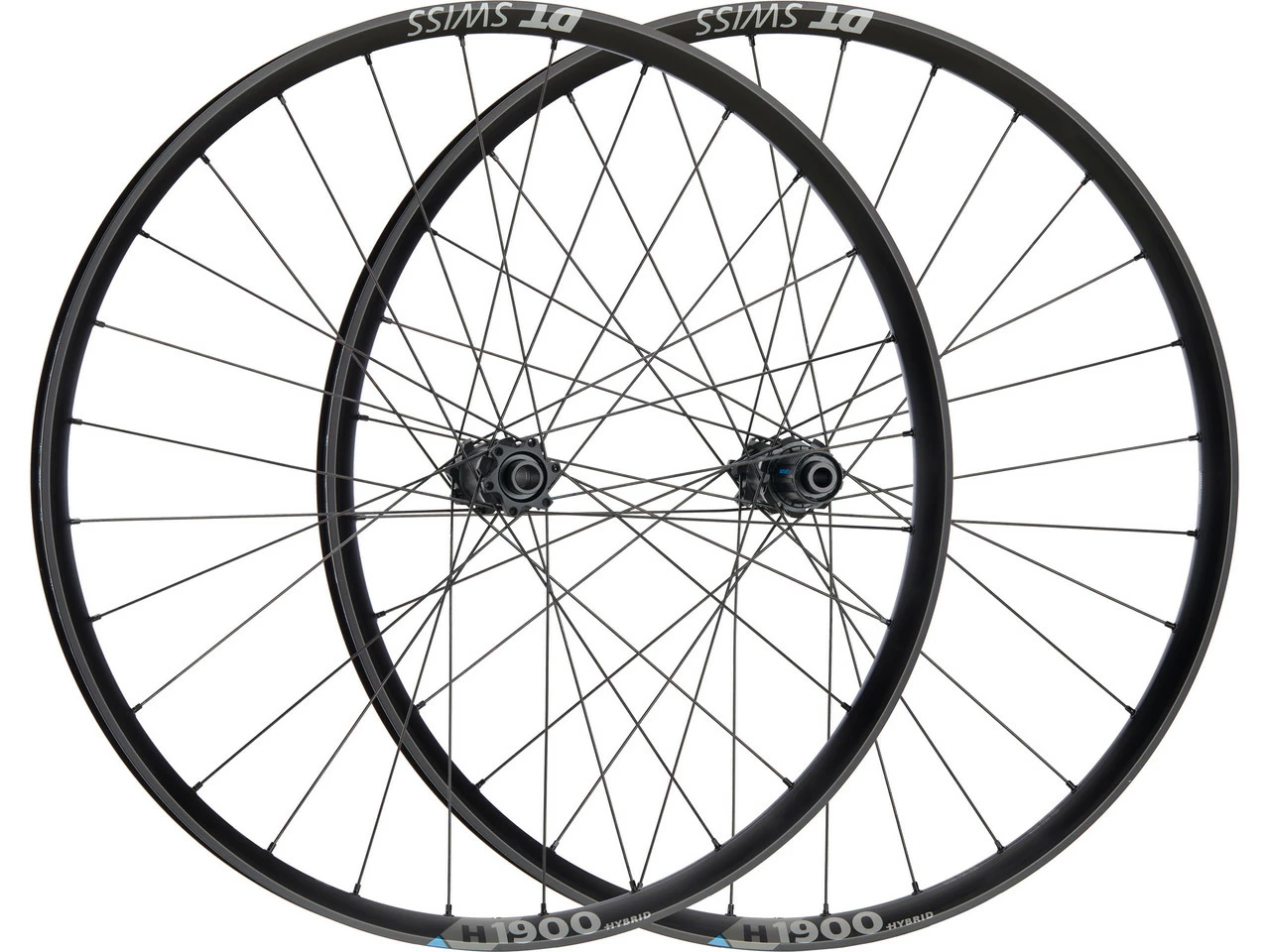 Dt-swiss Set De Roues H 1900 SPLINE 27,5" 30 Boost Disc 6 Trous Hybrid